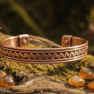 handcrafted Pure Copper Healing Bracelet by RB Artisan.