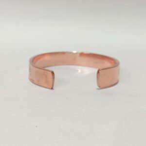 RB ARTISAN handcrafted copper magnetic cuff bracelet 7 chakra symbols engraved embedded magnets spiritual bangle made in India